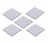 Socobeta Filtro de Motor Universal, Juego de 5 uds., Filtrado Eficiente de Tres Capas para Aspiradora, Protección del Motor, Tamaño Gris 150 * 150mm