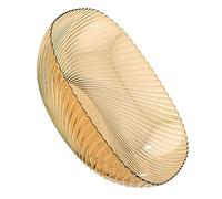 Socobeta Frutero Exquisito y Lujoso, Fácil de Limpiar, para Aperitivos, Centro de Mesa, Mesas de Centro para Sala de Estar, Material Plástico (succinita)