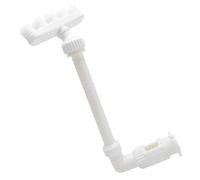 Socobeta Fuente de Piscina Ajustable, 5 Boquillas, Características de Agua Vibrantes para Piscina, Jardín, Estanque de Peces, Material de PVC