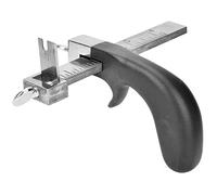 Socobeta Herramienta Cortadora de Correa de Cuero con de Aluminio, Accesorio Profesional para Manualidades de Cuero para Cinturones y Proyectos de Bricolaje