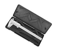 Socobeta Herramienta de Medición de Calibre Micrométrico con Regla Vernier de Acero Al Carbono de 0 a 150 Mm para Ingenieros y Aficionados Al Bricolaje