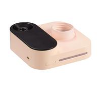 Socobeta Humidificador con Forma de Cámara, Mini Humidificador con Cámara, USB, Inalámbrico, Portátil, Pulverizador Grande para Dormitorio, Escritorio de Oficina (Rosa)