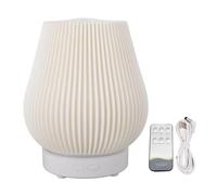 Socobeta Humidificador Difusor Ultrasónico de Aromaterapia, 200ml, Luces LED de 7 Colores con Control Remoto para Hogar, Oficina, Viajes, Yoga