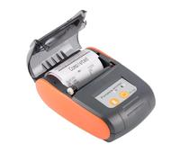 Socobeta Impresora de Tickets de Recibos Bluetooth 4.0 Impresora térmica inalámbrica USB con batería de Iones de Litio Recargable de 1500mAh 7.4V(Enchufe de la UE Naranja)