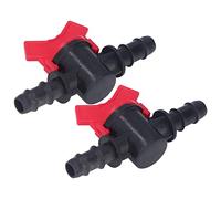 Socobeta Interruptor Controlador de Cierre de Agua Duradero para Control de Flujo Estable, Kit de 2 Piezas para Reemplazo Conveniente, Material ABS para Uso Duradero, Ideal para de Agua (Regulador