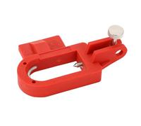 Socobeta Interruptor de Bloqueo Eléctrico Profesional para Interruptores Neumáticos, Fácil Instalación con Tornillo de Montaje, Amplia Compatibilidad para Diversos Entornos de Trabajo, 1 Pieza