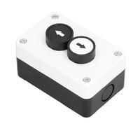 Socobeta Interruptor de Elevación Trasera de Camión con Puerta Enrollable IP32 Botón de Estación de Caja Antierosión a Prueba de Polvo para Arrancadores Electromagnéticos Campo de Control Industrial