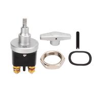 Socobeta Interruptor de Perilla de Alimentación de Batería Interruptor de Desconexión de Batería 12 V Antifugas 500 a Clasificado para Camión de Yate RV