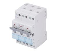 Socobeta Interruptor de Transferencia de Energía Dual Interruptor Manual Versátil y Seguro para Uso Doméstico Traje 3P DIN 35 Mm para Propietarios de Viviendas y Electricistas