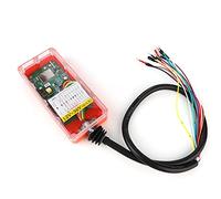 Socobeta Juego de Control Remoto Industrial Inalámbrico con Interruptor de Llave de Seguridad para una Distancia de Control de 100 M, para Uso Industrial (12-36V)