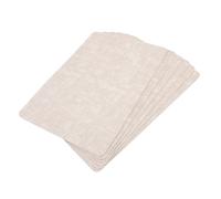 Socobeta Juego de Manteles Individuales Multifuncionales Resistentes Al Calor y Aceite de Agua de Cuero Artificial para Cocinas de Restaurantes, 6 Piezas, Textura de Cuero Sintético, 16.93 X 11.81