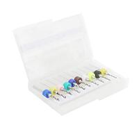 Socobeta Juego de Microbrocas de Carburo, Placa de Circuito Duradera, Perforación, 10 Piezas para Usuarios de Electrodomésticos