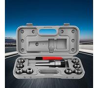 Socobeta Juego de Pinzas ER32 con Soporte para Portabrocas R8-ER32 - de Alta Precisión para Taladrado y Procesamiento CNC - Rendimiento Estable - 10 Piezas