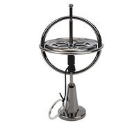 Socobeta Juguete de Descompresión Antigravedad con Giroscopio, Aleación Ligera de Zine para Aliviar el Estrés, Juguete para la Yema del Dedo, Material Duradero, para Niños y Amigos