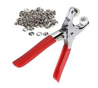 Socobeta Kit de Cierres a Presión de Acero Inoxidable con Alicates de Presión, Juego de Botones de Punta de 108 Piezas para Manualidades de Costura y Proyectos de Tela