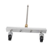 Socobeta Limpiador de Tren de Rodaje, Escoba Profesional Flexible de Alta Presión Debajo del Agua de Lavado de Autos Metal de Alta Eficiencia para Patio para Entrada