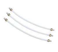 Socobeta Mangueras de PTFE de 3 Uds para, Repuesto de Tubos de Agua Duraderos de Calidad Alimentaria, Ideal para un Rendimiento óptimo de Elaboración de Cerveza (150 mm/5,91 pulgadas)