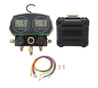 Socobeta Manómetro Digital con Base de Datos de 90 Refrigerantes Integrada, Medición de Presión de 0-6000 KPa para de Refrigeración HVAC
