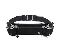 Socobeta Marathon Fanny Pack, Cinturón de Hidratación Multifunción Negra para Mujeres para Deportes
