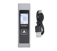 Socobeta Medidor de Distancia Láser Portátil Telémetro Portátil 0,05-30 M de Alta Precisión con Cable USB para Detección de Distancia