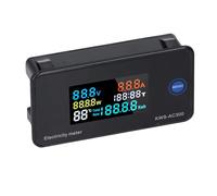 Socobeta Medidor de Energía de Potencia de Corriente de Voltaje Medidor de Electricidad Multifuncional Estable para Aplicaciones Industriales