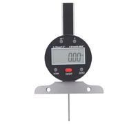 Socobeta Medidor de Profundidad Digital de Alta Precisión para Mediciones Precisas Rango de 0-30 Mm con Herramienta Electrónica de Pantalla LCD