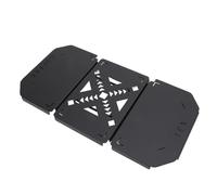 Socobeta Mesa para Lonchera, Tablero de Mesa Plegable de Aleación de Aluminio de Primera Calidad, Estación de café Portátil para Entusiastas del Aire, 1 Unidad