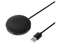 Socobeta Micrófono Tarjeta de Sonido integrada Mini omnidireccional Business para PC Portátil
