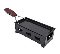 Socobeta Mini Parrilla de Raclette de Queso, Herramienta Portátil | Plancha no tóxica, fácil de limpiar, transferencia de calor uniforme, perfecta para reuniones.