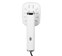 Socobeta Mini Plancha de Portátil de Viaje, Plancha Alimentada por USB con Tanque de Agua de 20ml para el Hogar, Viaje, Dormitorio, Lana de Seda y Algodón (Blanca)