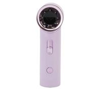 Socobeta Mini Ventilador Portátil de Mano con Pantalla Digital Ajustable de 100 Velocidades para Ventilador de Bolsillo de Estudio de Oficina (Púrpura)