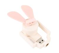 Socobeta Mini Ventilador Portátil Tipo C, Ventilador de 3 Velocidades para Viajes, Acampadas, Senderismo Al Aire con Puerto de Tornillo de 1/4