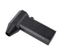 Socobeta Mini Ventilador Turbo Potente Soplador Inalámbrico USB Recargable para Viajes de Camping Ligero Portátil (Negro)