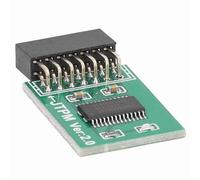 Socobeta Módulo de Seguridad LPC TPM 2.0 de 14 Pines para Cifrado de Placa Base de Compatibilidad con Window 11 y Protección BitLocker