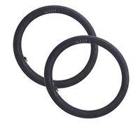 Socobeta Neumático de Caucho Butílico de Repuesto para Tubo Interior con Válvula de Curvatura para Bicicleta Plegable, Tubo Interior de 2 Piezas para Bicicletas de Carretera, de Montaña, Duradero de