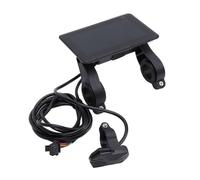Socobeta Panel de Pantalla LCD Universal para Bicicleta Eléctrica, Medidor Impermeable de 24V, 36V, 48V y 60V para Instalación de Manillar de 22,2mm