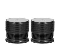 Socobeta Pata Ajustable de Aleación de Aluminio para Muebles, Resistente, para Cama, sofá, Mesa, Soporte Resistente, Capacidad de 1102 Libras, 2 Piezas para Dormitorio, Sala de Estar, Oficina (Negro