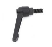 Socobeta Perilla de Rosca Macho M8 de 16-60mm, de Abrazadera Resistente, de Trinquete para Ingeniería de Plantas, Recubrimiento en Polvo de Aleación, 1 Pieza (M8*16)