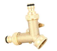 Socobeta Piezas de Válvula de Bola de Conector Tipo Y de Montaje de Latón Sellado de 3/4 de Pulgada para un Rendimiento Estable