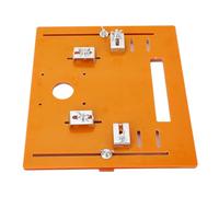 Socobeta Placa Base de Corte para Carpintería, Inserto de Máquina de Corte Compatible Multifuncional de 4 Pulgadas, Tablero de Alta Resistencia de 28x25cm