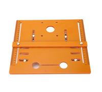 Socobeta Placa Base de Sierra Circular Ayuda de Corte Resistente y Confiable para Cortadora, Placa Guía de Sierra Circular de Plástico de Ingeniería de 4 Pulgadas para Profesionales