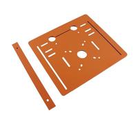 Socobeta Placa Base Resistente a Altas Temperaturas para Proyectos de Carpintería con Sierra Circular 28x25cm