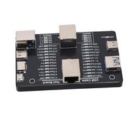 Socobeta Placa de Prueba de Cable USB, Probador Versátil de 32 Indicadores LED para Evaluación de la Calidad de la Línea de Datos, Compacto y Duradero para Uso en Movimiento