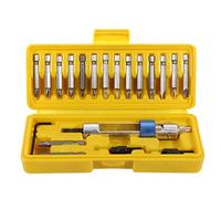 Socobeta Portabrocas para Taladro de Aleación de Acero con 21 Puntas para un Acceso Cómodo - Herramienta Esencial para Manitas y Constructores - 19,4 X 7,4 Cm