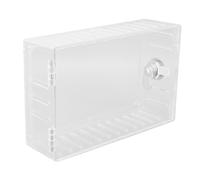 Socobeta Protector de Termostato Universal, Caja de Bloqueo de Plástico Transparente, Cubierta Duradera para Restaurantes, Oficinas, Escuelas con 2 Llaves