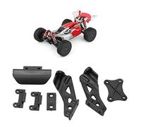 Socobeta RC Parachoques Anticolisión ala Trasera Conjunto Fijo para 144001 124017 144010 Coche de Control Remoto,Accesorios para automodelismo