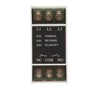 Socobeta Relé Protector de Fase de Voltaje CA TG30S 220-440V con Protección de Pérdida de Fase Dinámica y Estática para Distribución de Energía, Indicador de Luz Amarilla