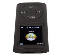 Socobeta Reproductor de MP3, Experiencia de Audio sin Pérdidas de Aleación de Aluminio Almacenamiento Ampliable hasta 64 GB Reproductor de MP3 Portátil para Auriculares (Negra)
