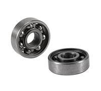 Socobeta Rodamiento de Bolas Miniatura de Acero 608, 10 Uds., para Proyectos de Eje/varilla de 8mm, Electrodomésticos, para Varios Proyectos, Juguetes, Puertas y