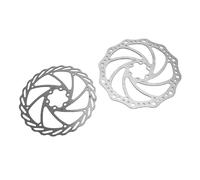 Socobeta Rotor de Freno de Disco de Bicicleta de 160 Mm de Construcción | Alta resistencia a la fricción, diseño de 6 pernos, versátil para varios tipos de bicicletas